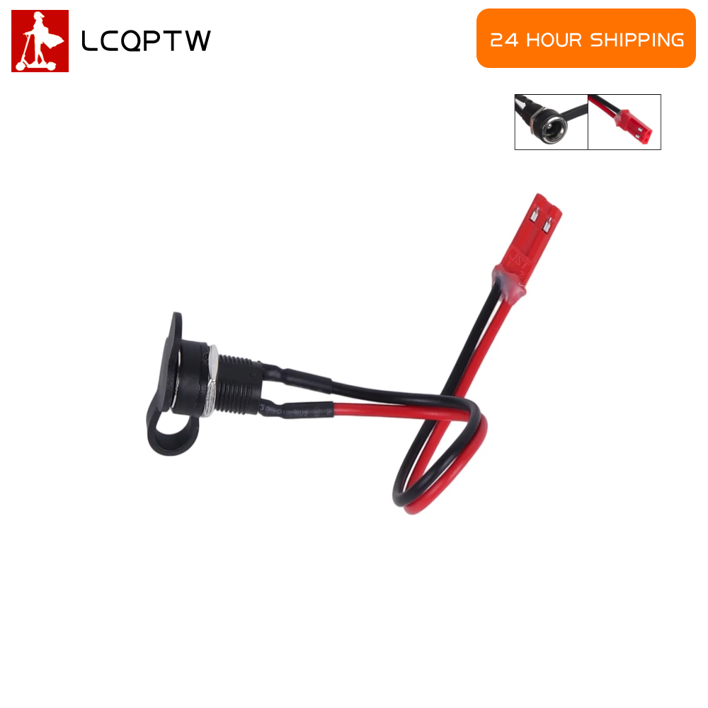 Electric Scooter Rain Cover - Kabel Pengisian Daya DC 5.5x2.1mm dengan