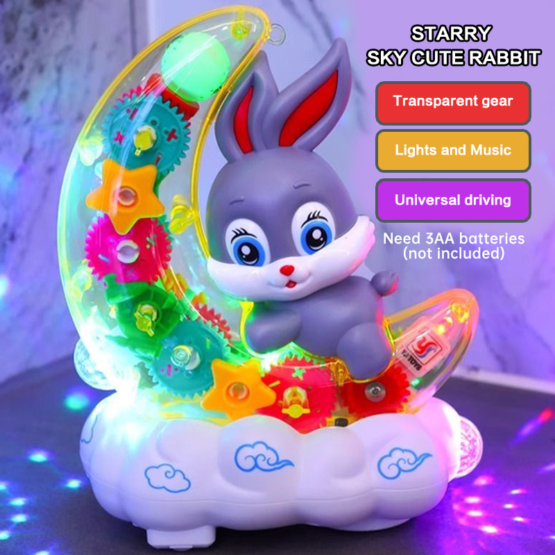 Scooter Electric - Skuter Mainan Listrik Moon Rabbit dengan