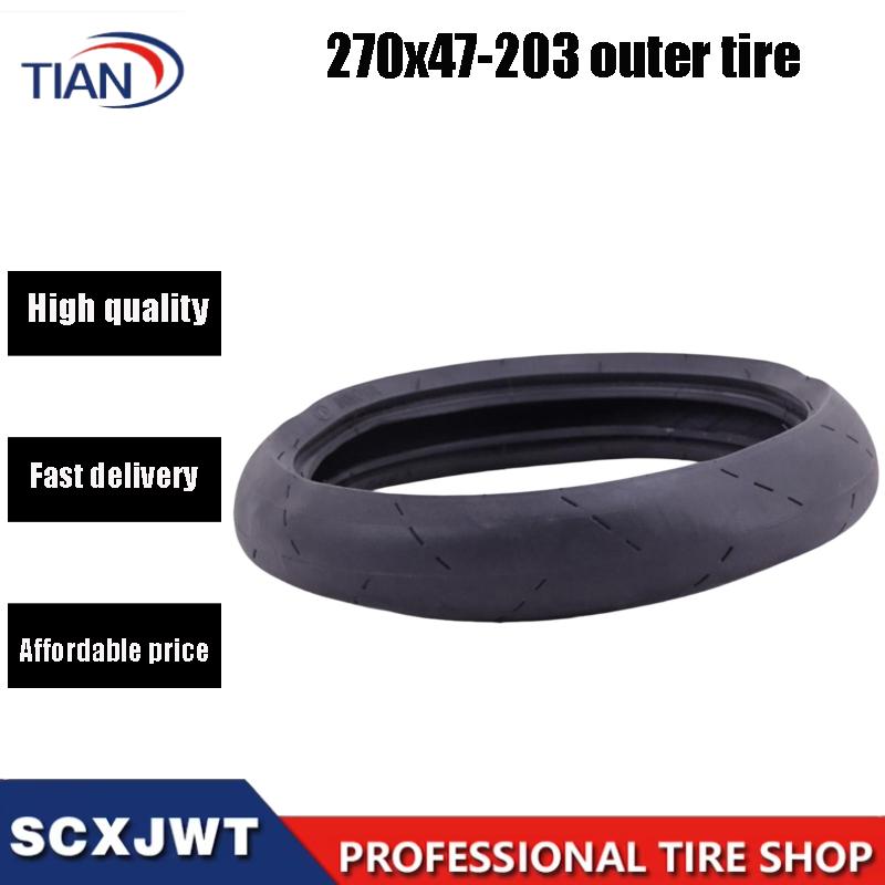 Scooter Tire - Modifikasi ban 270x47-203 yang dipertebal dan