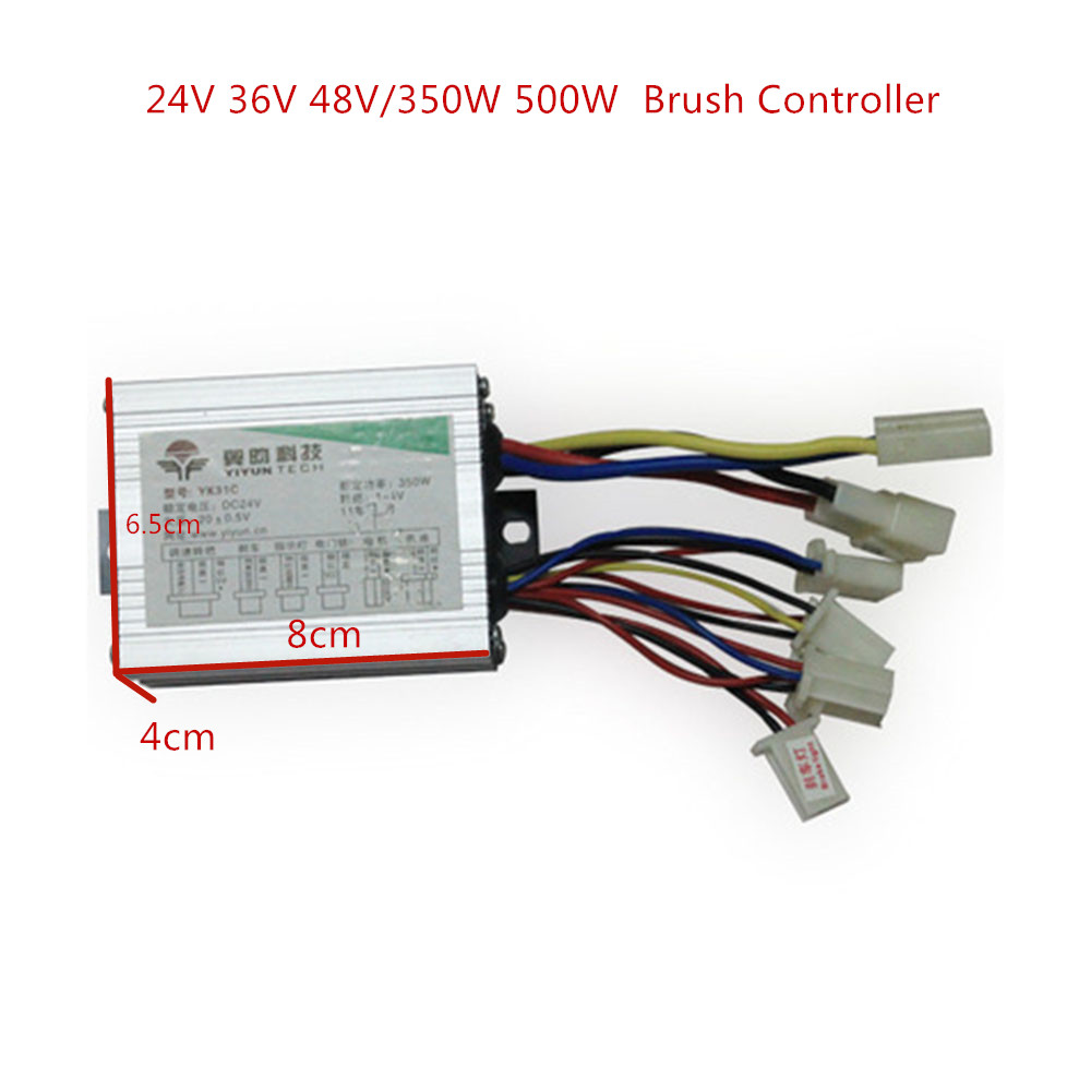 Electric Scooter 500W - 24V/36V/48V 250/350/500W/1000W DC Listrik Sepeda Motor