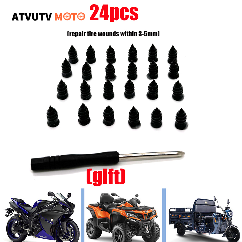 Scooter Tire - 12 buah 24 buah alat perbaikan