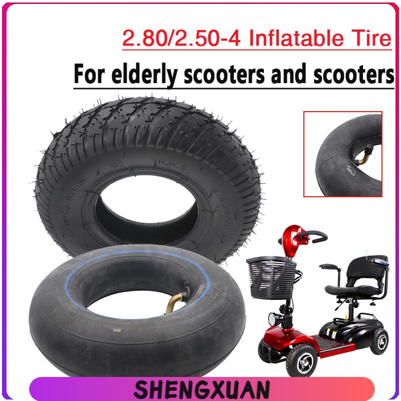 Scooter Tire - Ban skuter listrik 2.80/2.50-4, ban luar,