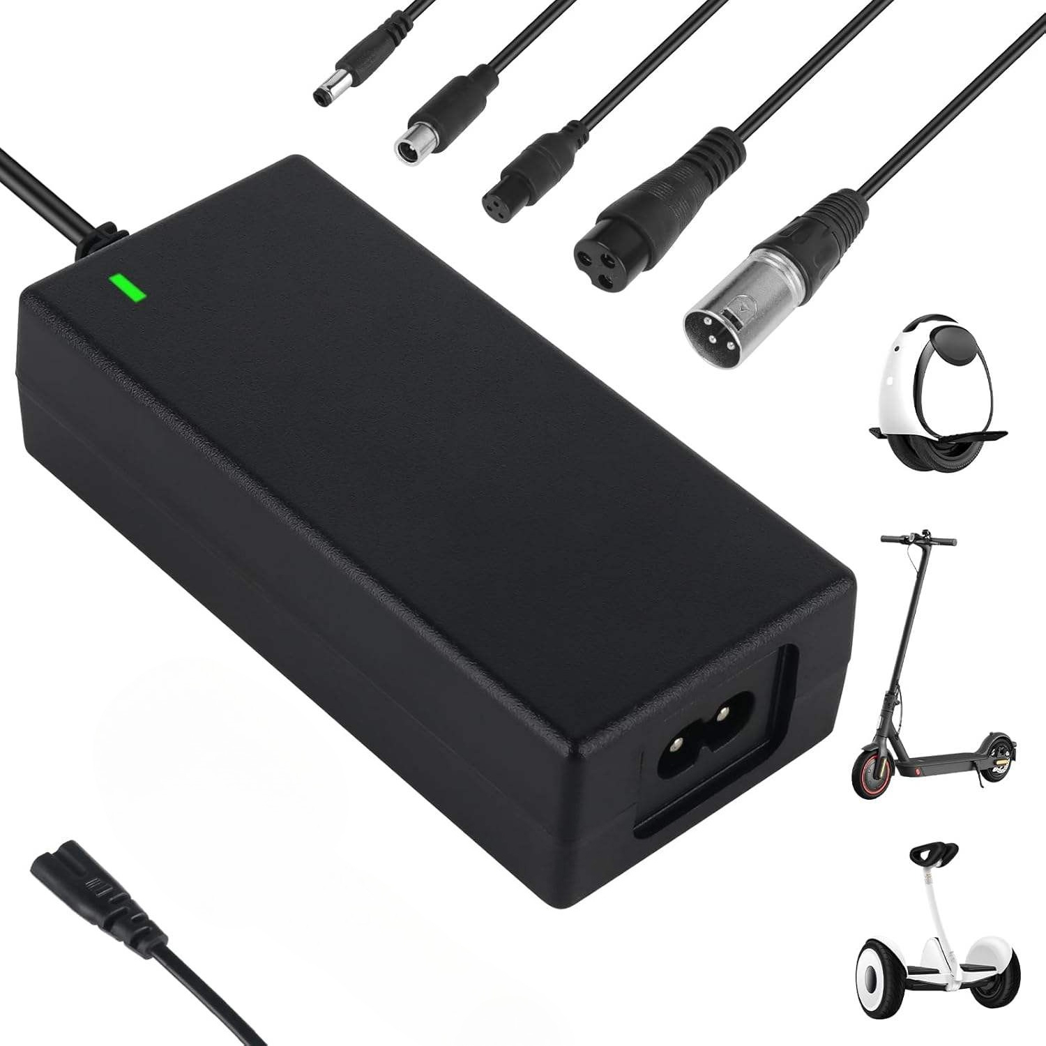 Scooter Electric - Pengisi Daya Cerdas Adaptor Daya AC