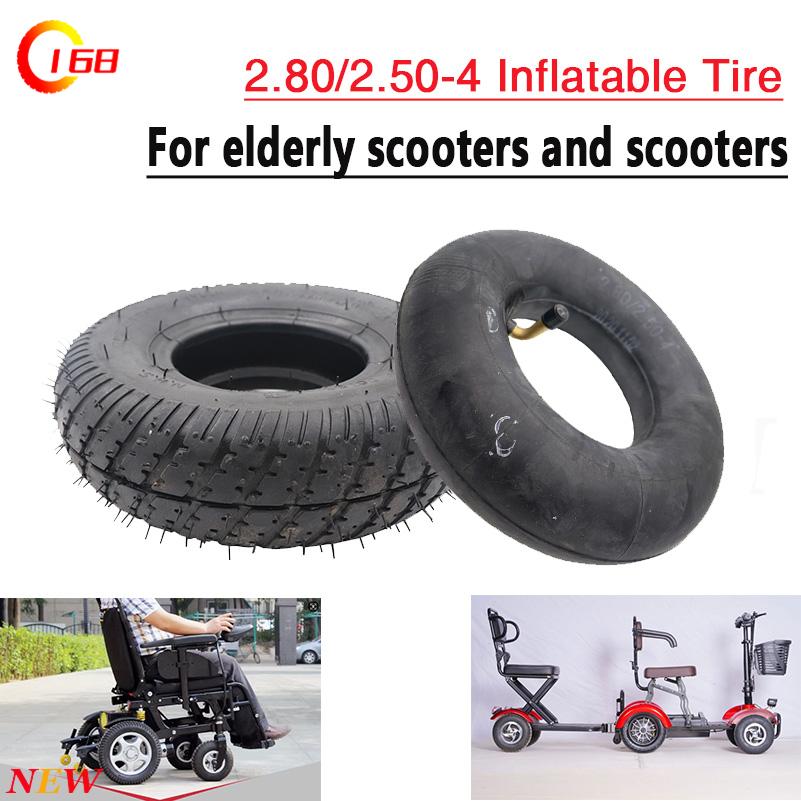 Scooter Tire - Ban skuter listrik 2.80/2.50-4, ban luar,