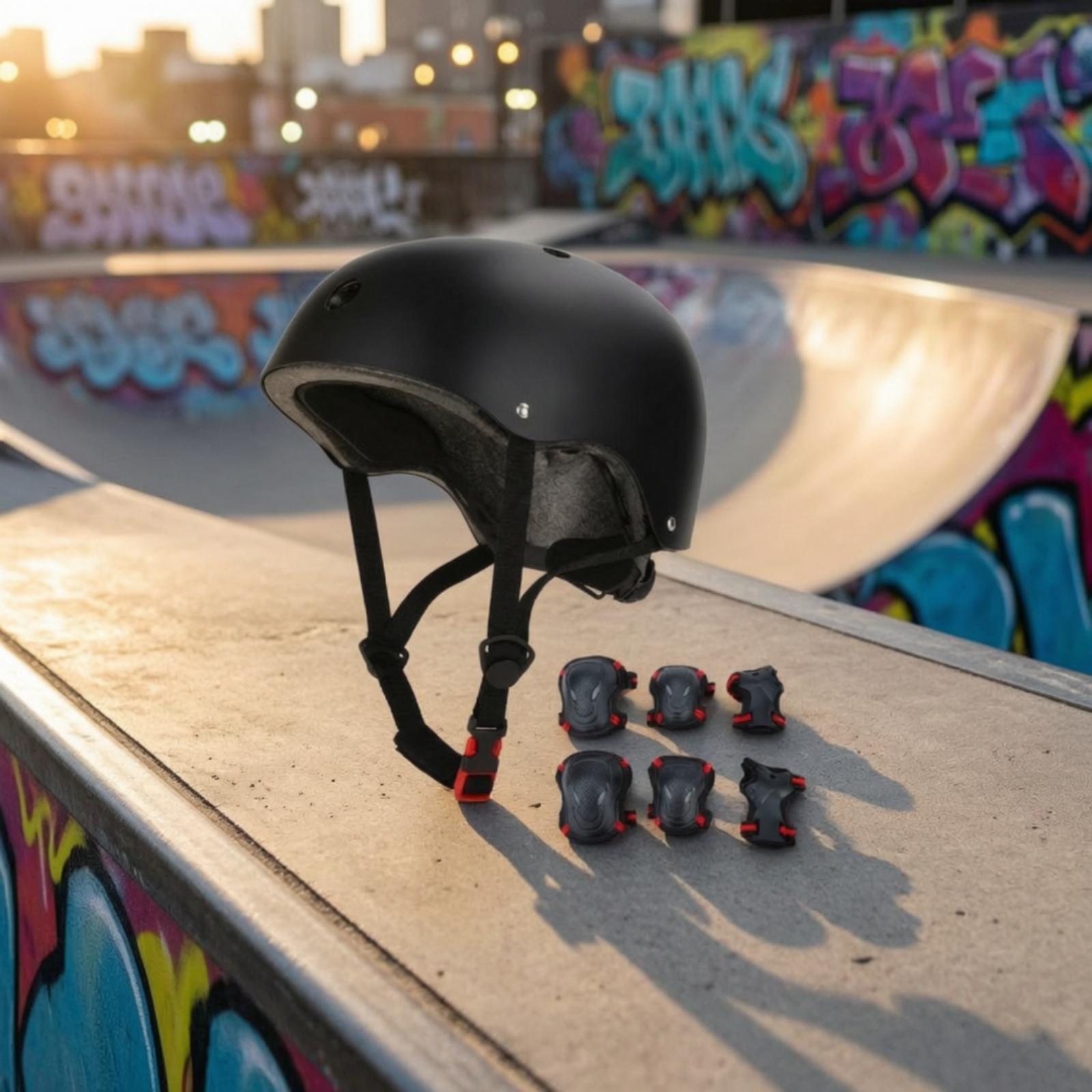 Helm Olahraga Serbaguna Warna  - Scooter Helmet Set ulasan dan harga