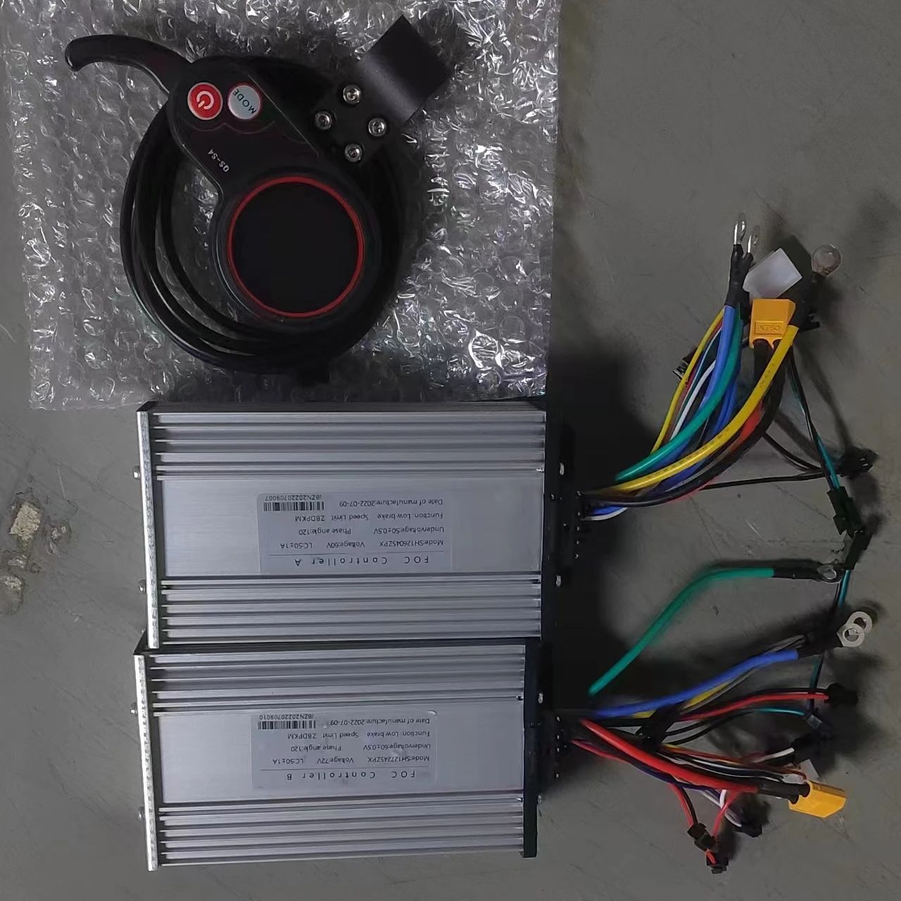 JBZN skuter listrik, gelombang - 72V 45A Dual Controller ulasan dan harga