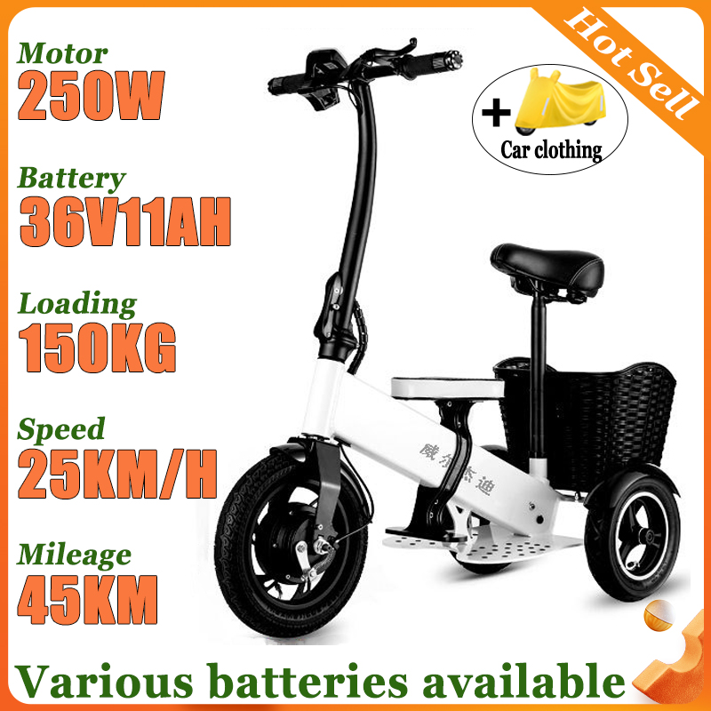 Sepeda Roda Tiga Listrik Dewas - Folding Electric Scooter ulasan dan harga