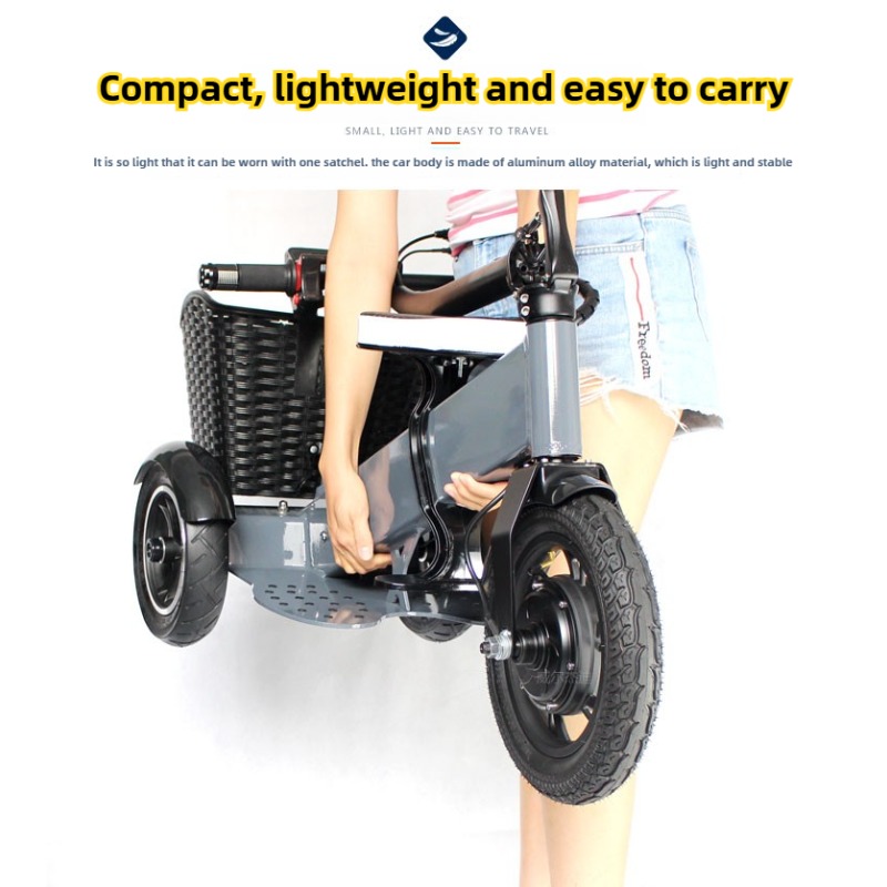 Sepeda Roda Tiga Listrik Dewas - Folding Electric Scooter ulasan dan harga