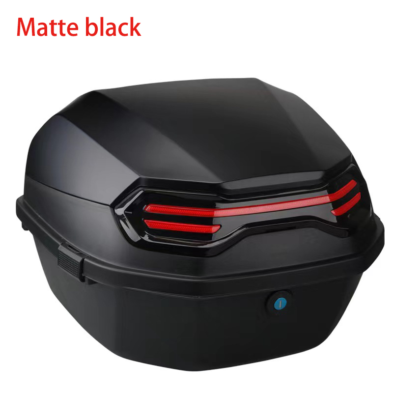 Kotak ekor sepeda motor skuter - Scooter Helmet Set ulasan dan harga