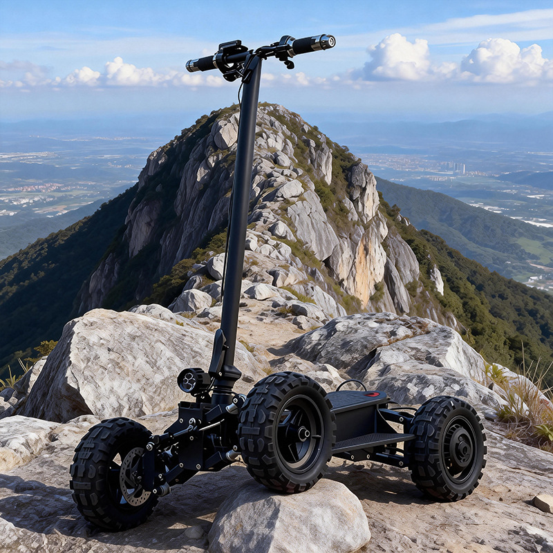 Skuter Listrik Empat Roda MIA1 - Folding Electric Scooter ulasan dan harga
