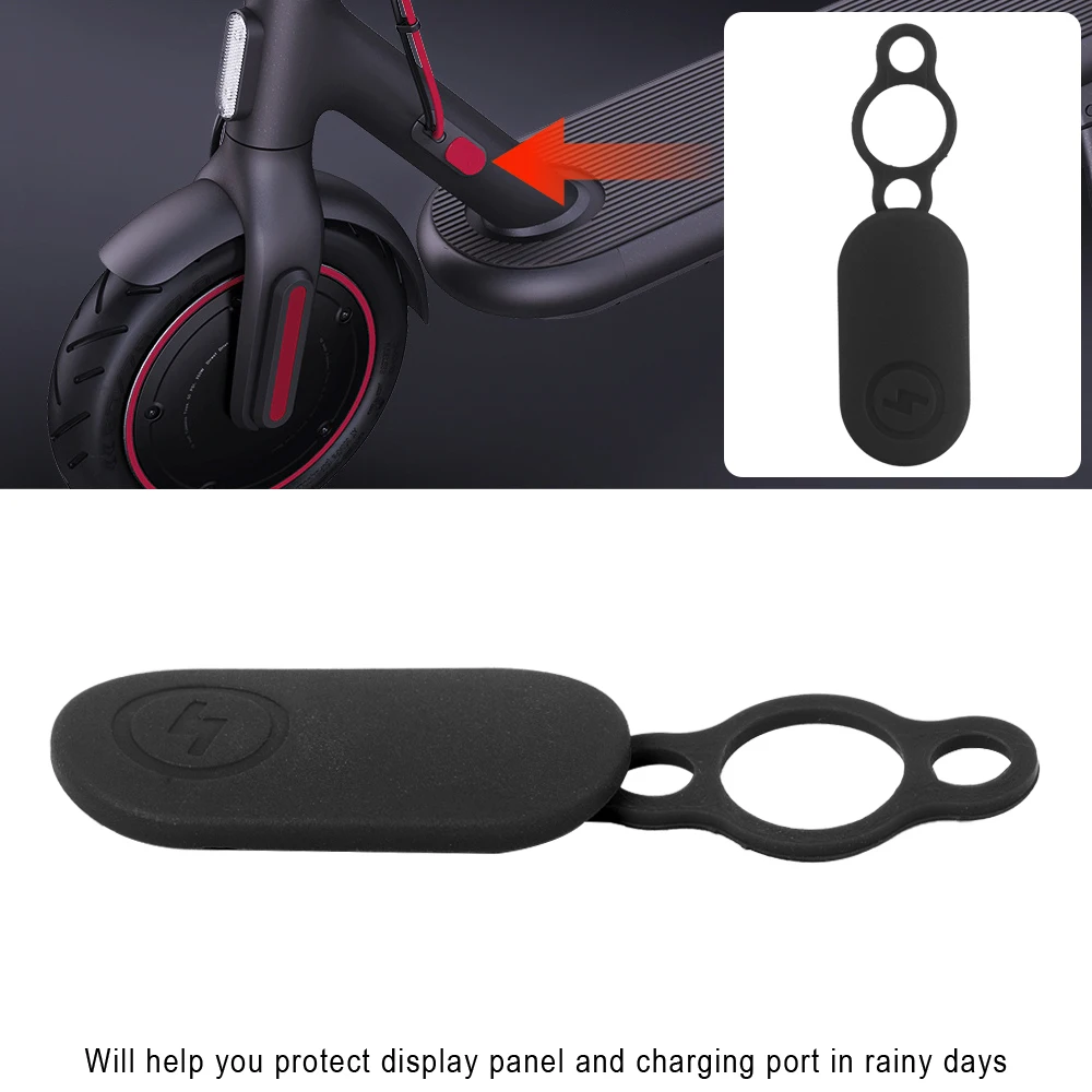 Charge Port tahan air Cover Ca - Electric Scooter Rain Cover ulasan dan harga