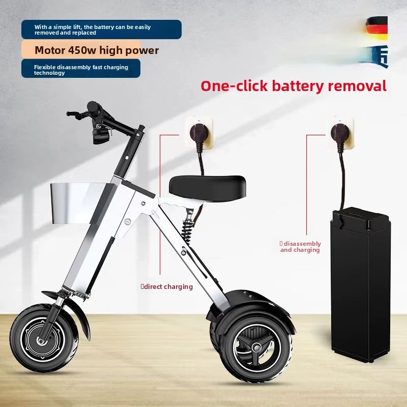 Skuter Listrik Lipat Ultra-Rin - Folding Electric Scooter ulasan dan harga