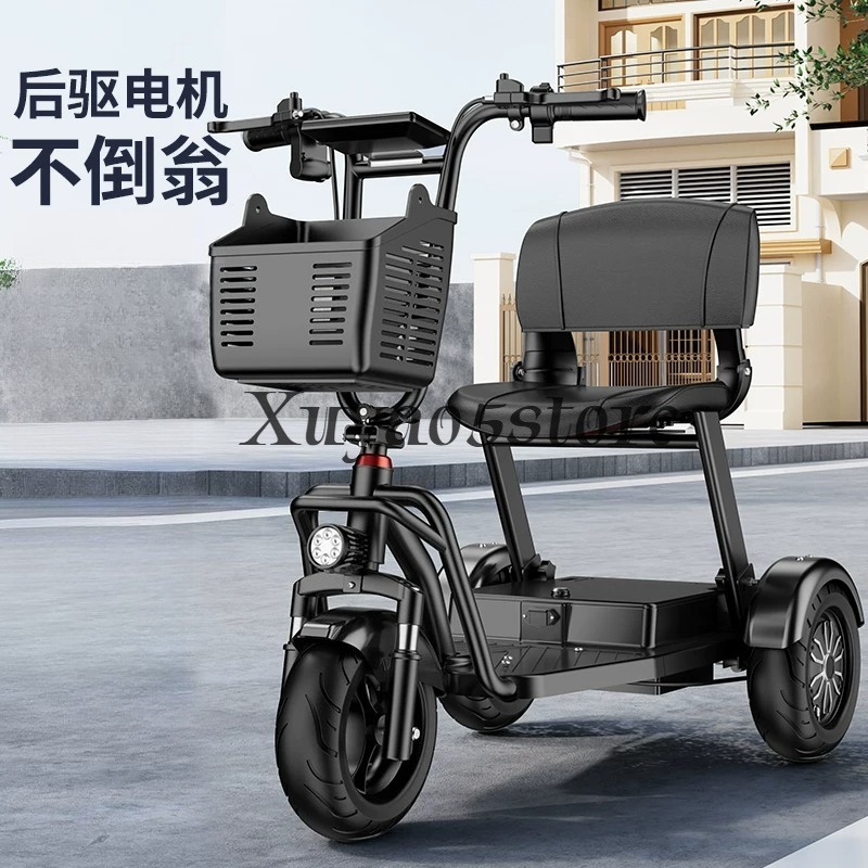 Sepeda motor listrik roda tiga - Folding Electric Scooter ulasan dan harga