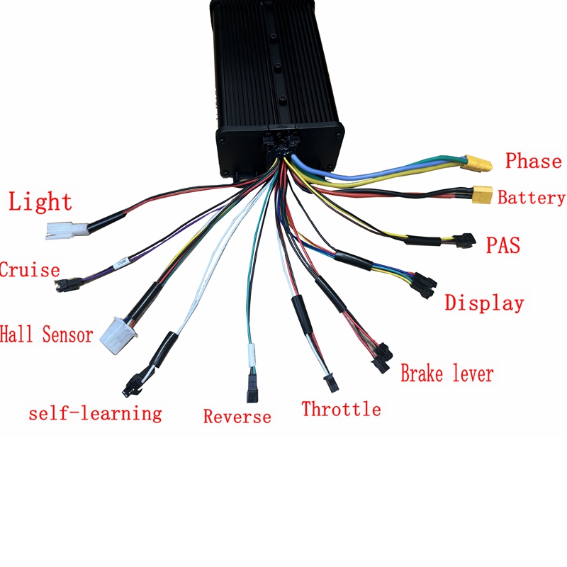 Pengendali sepeda gelombang si - 72V 45A Dual Controller ulasan dan harga